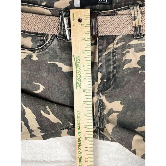 KUT From The Kloth (Size 10) Connie Mid Rise Ankle Skinny Camo Jeans - Picture 5 of 8